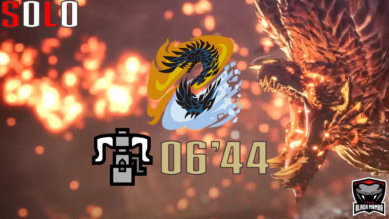 ALATREON SOLO LESS THEN 7 MINUTES WITH HBG PIERCE | MHW : ICEBORNE - ALATREON