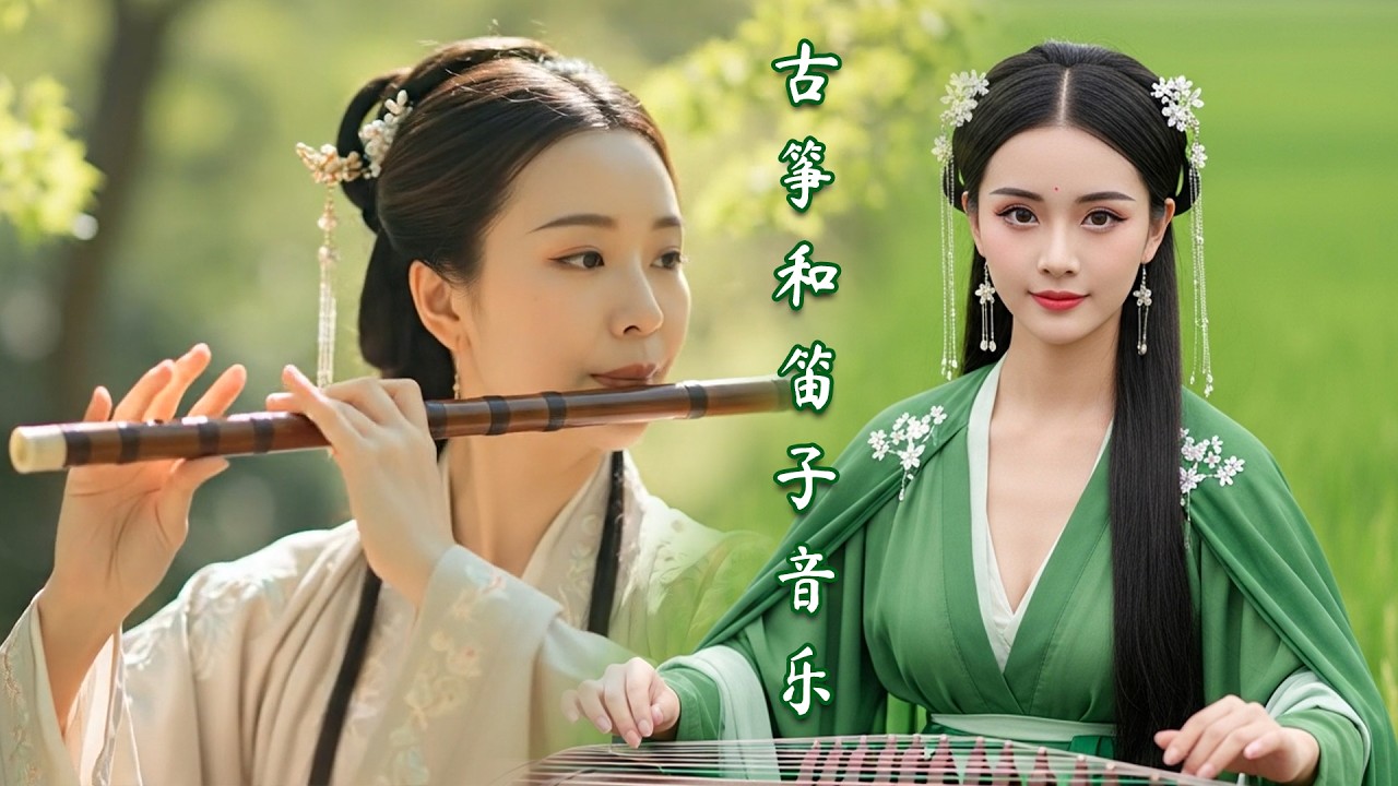 Returning to Peace 🍃 Guzheng & Dizi Soothing Meditation Music | Stress Relief & Healing Music