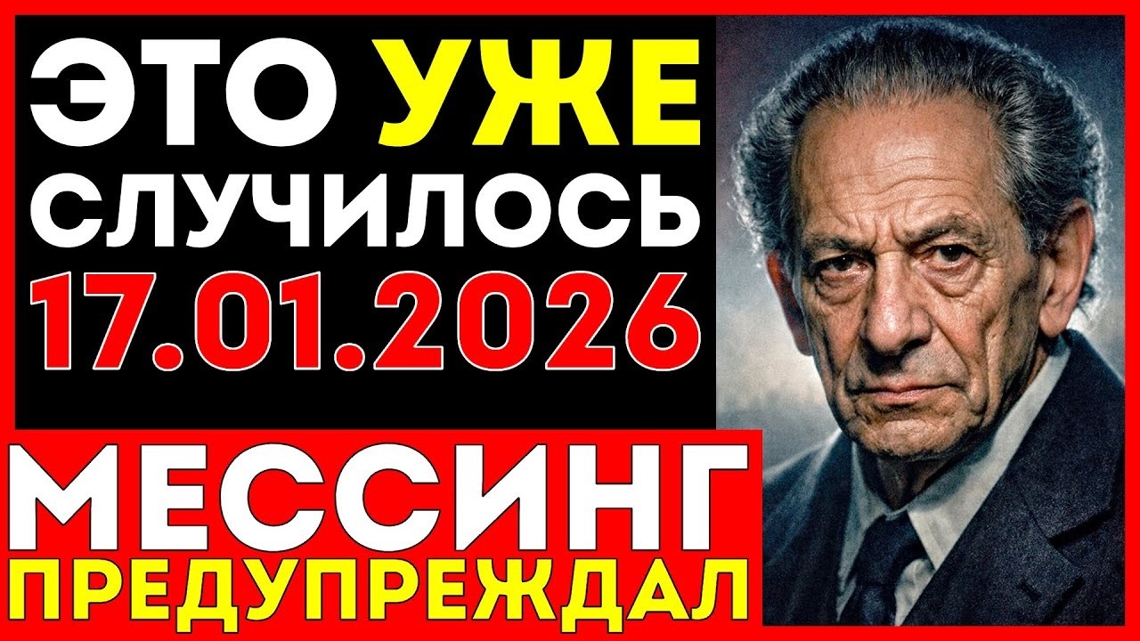 Страшное пророчество МЕССИНГА уже СБЫВАЕТСЯ  Вы не заметили , И ЭТО САМОЕ