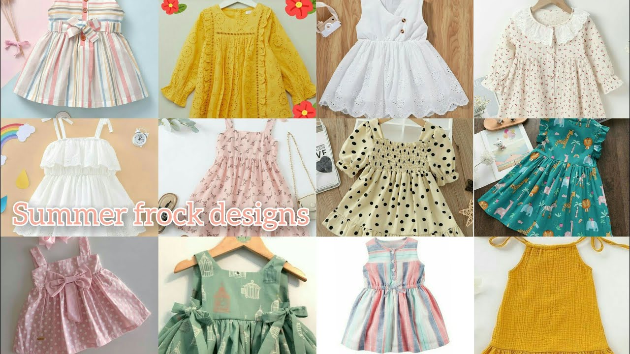 Baby frock designs for Summer 2023 | summer clothes | Babies Summer collection | by Sobia's Ideas
