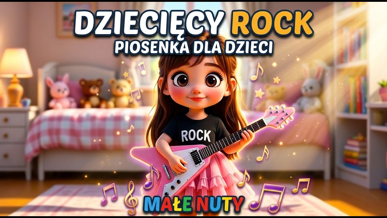 DZIECIĘCY ROCK - Mały Rockman - Piosenka dla dzieci // MAŁE NUTY