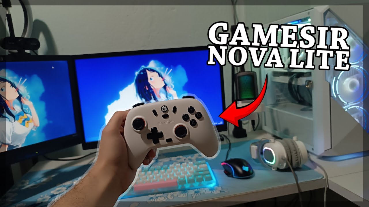 Controle BOM e BARATO? - Unboxing GameSir Nova Lite