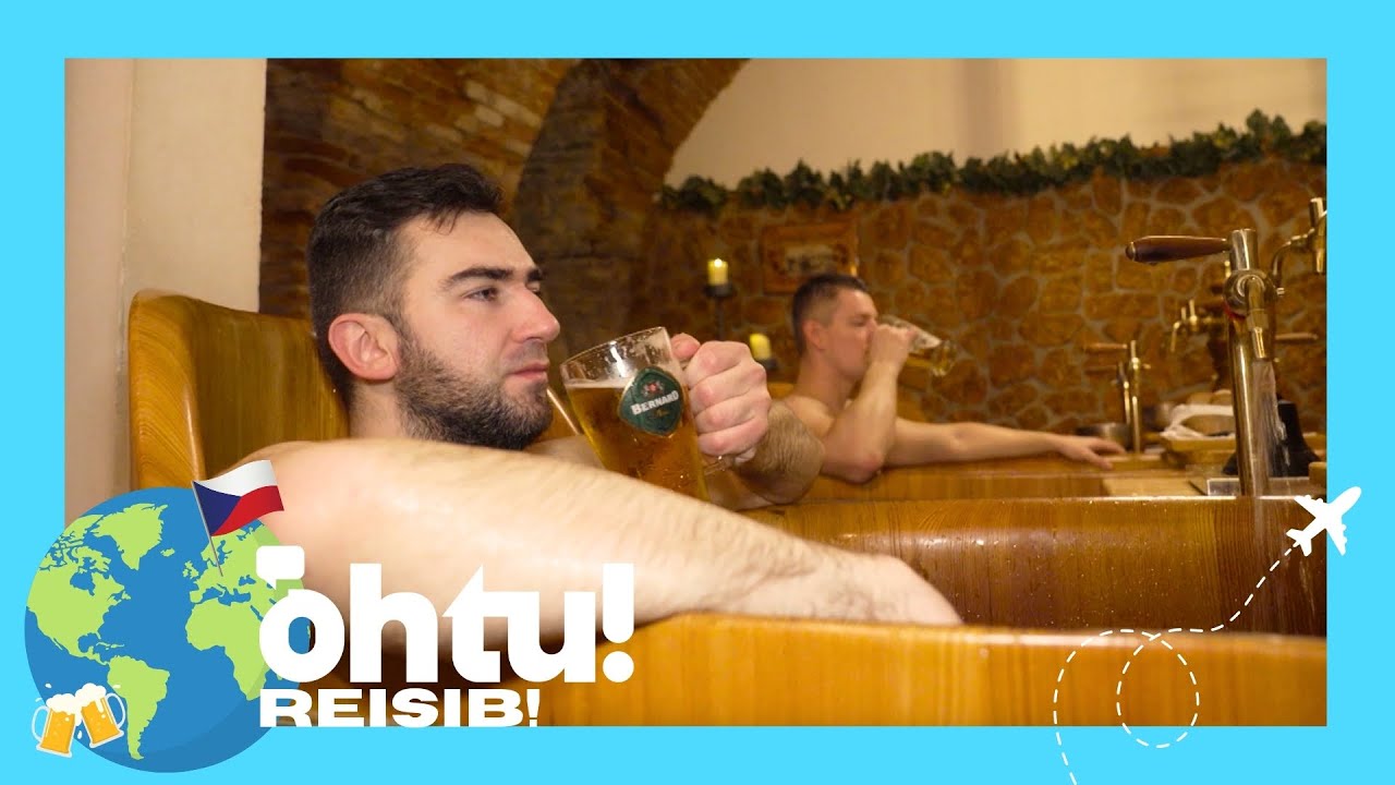 ÕHTU! REISIB x Praha | Jüri ja Robert nautisid Praha Bernard õllespaad 🍺