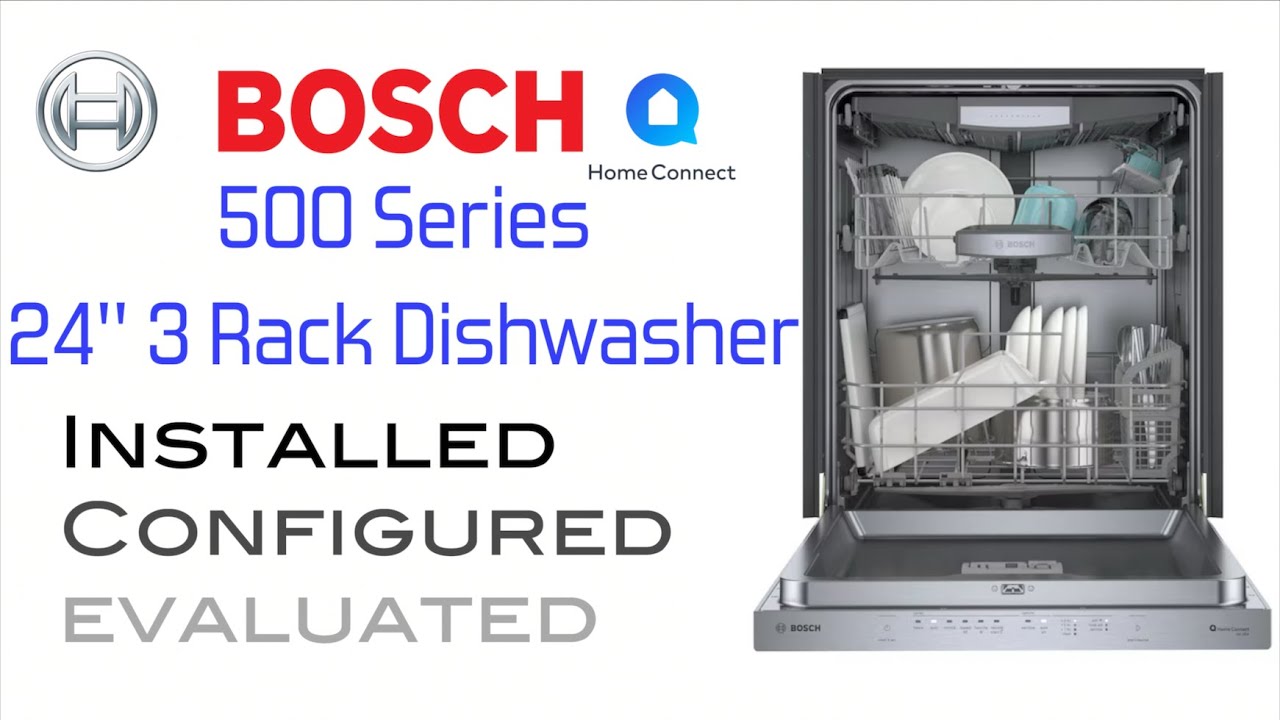 Посудомоечная машина Bosch серии 500 — без упаковки, протестирована и оценена