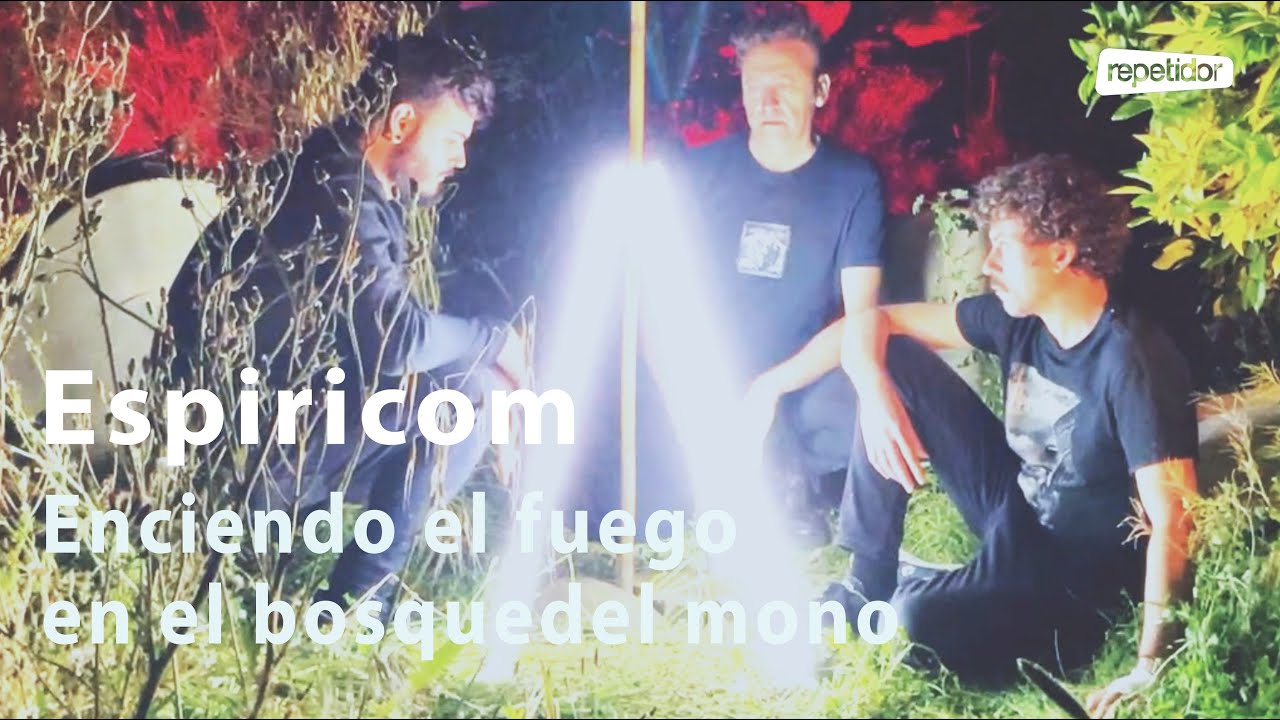 ESPIRICOM Enciendo el fuego en el bosque del mono