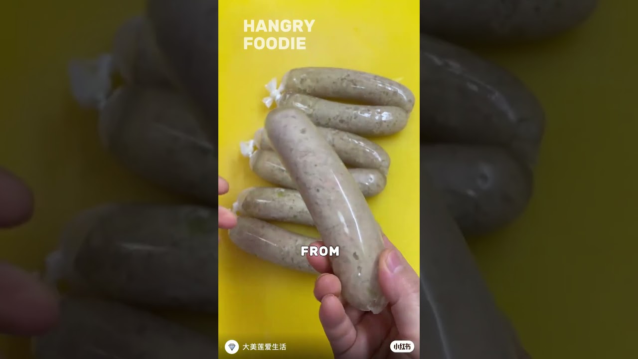 How Chinese Sausage or Lap Cheong Sausage is Made! 🐖✨ (Muslim Friends, Be Careful!)