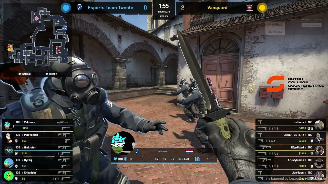 Vanguard vs. ETT [Inferno] [Mirage] - League 1 Season 1 Split 2 - Group Stage R4