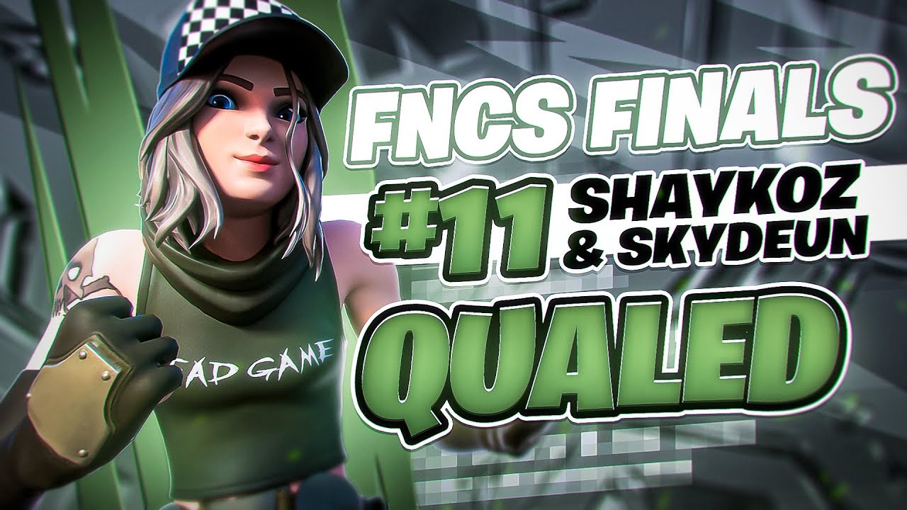 11th Place FNCS FINALS (Quallified Next Round) 🏆 | Shaykoz