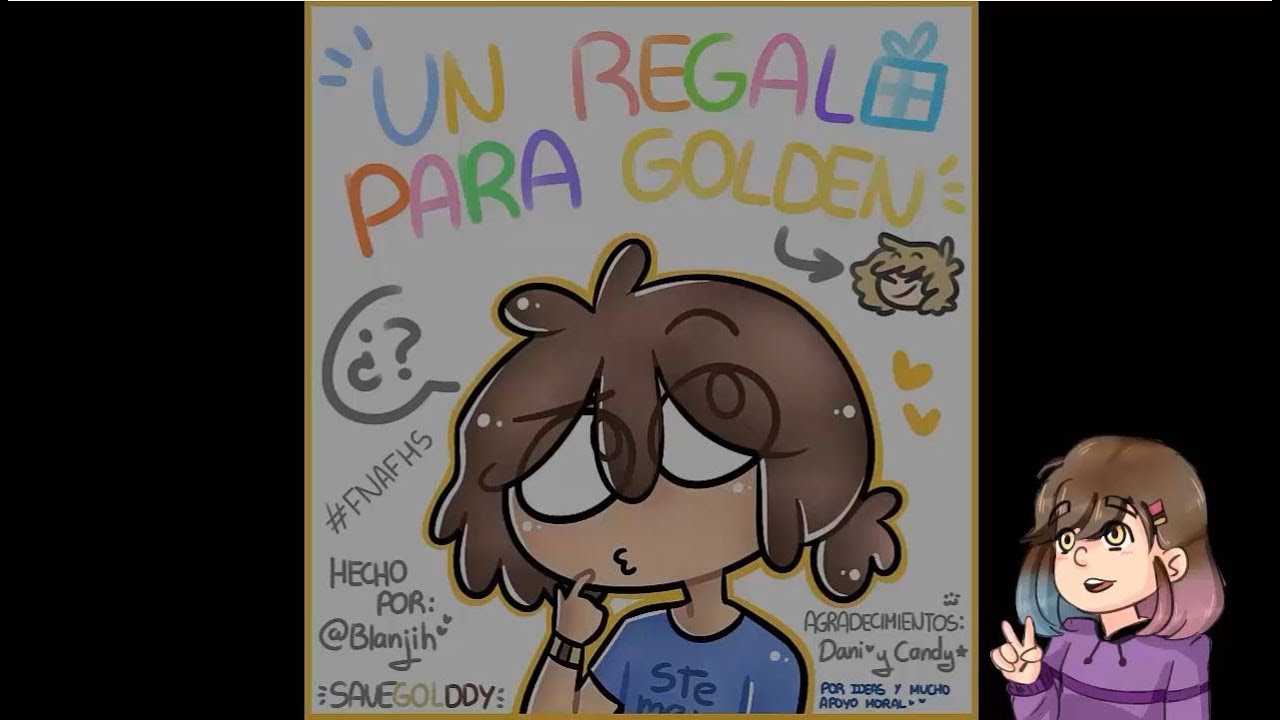 Un regalo para golden (Comic completo) Fandub (Golddye)