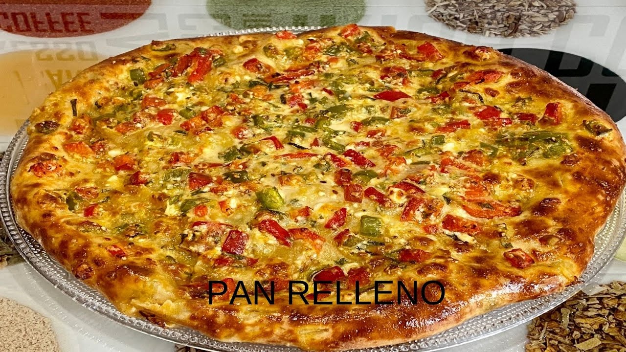 PAN RELLENO DE VERDURAS Y QUESOS EN MAMBO!!