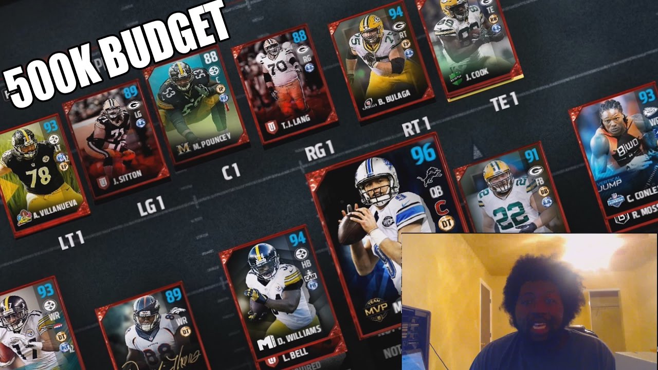 The 500K Budget Team In Action | DEBUT vs SuperTeam | Madden 17 Ultimate Team