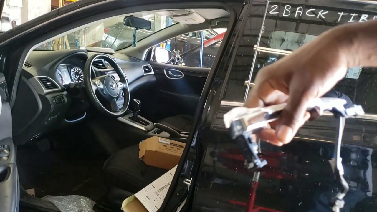 Nissan Sentra front door handle with intelligent key replacement