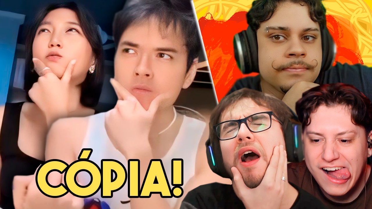 TIKTOKER só sabe COPIAR VÍDEO DOS OUTROS