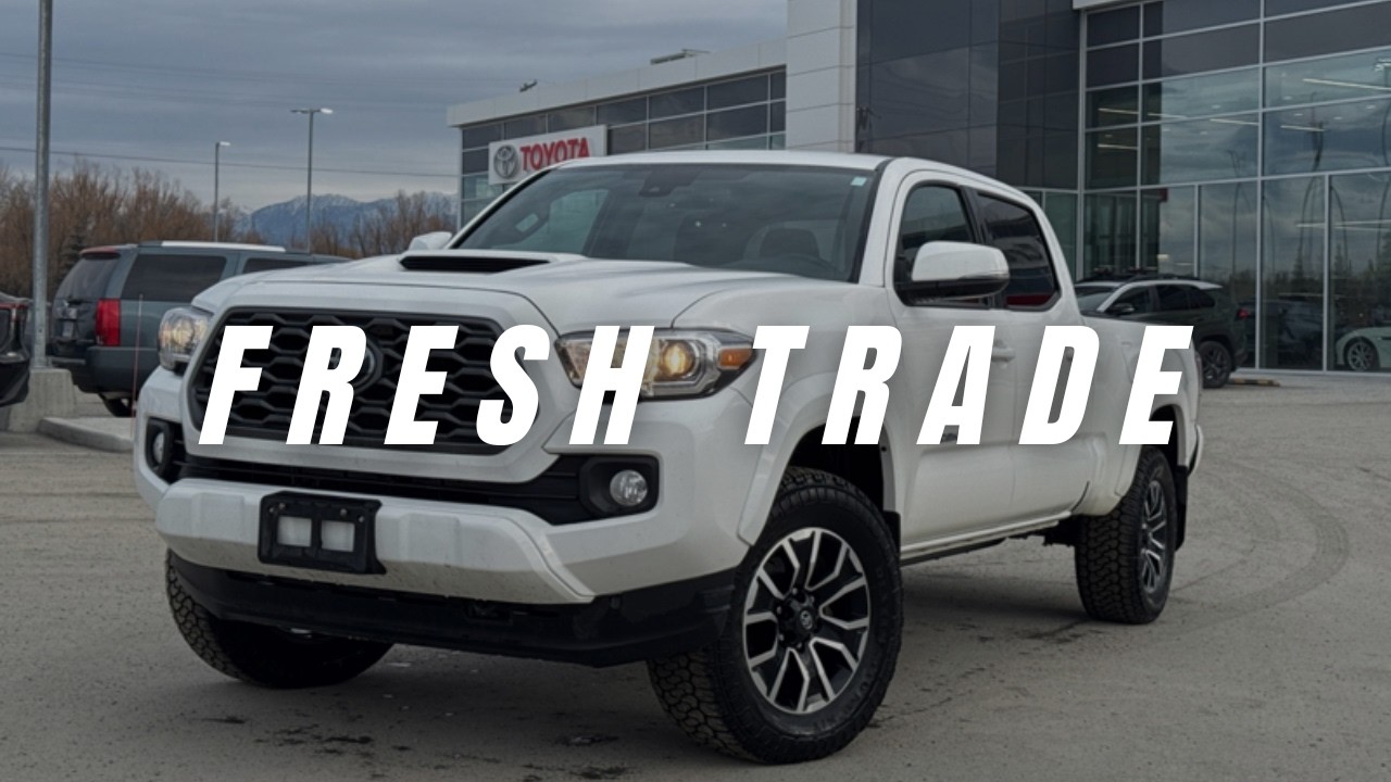 FRESH TRADE -  2023 TOYOTA TACOMA TRD SPORT  - CRANBROOK TOYOTA