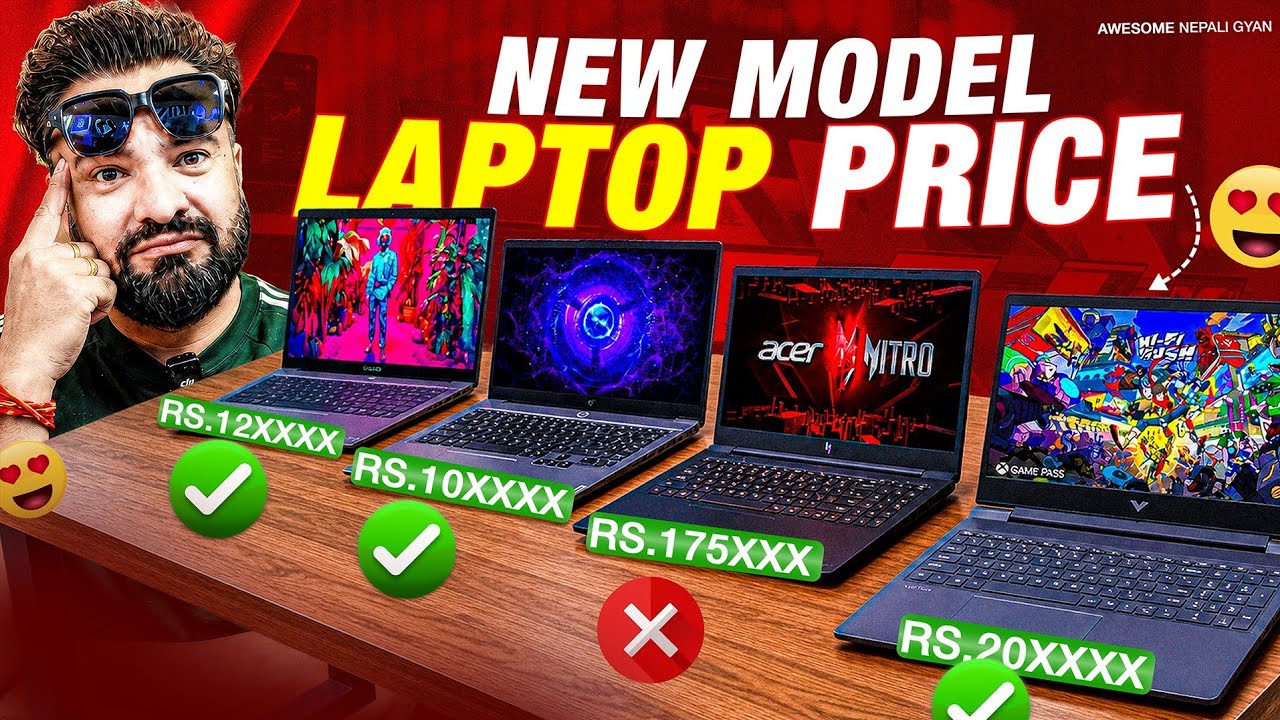 Laptop Price in Nepal 2026 💻🇳🇵 Best Laptops Under 50k, 1 Lakh, 2 Lakh & 3 Lakh!🔥