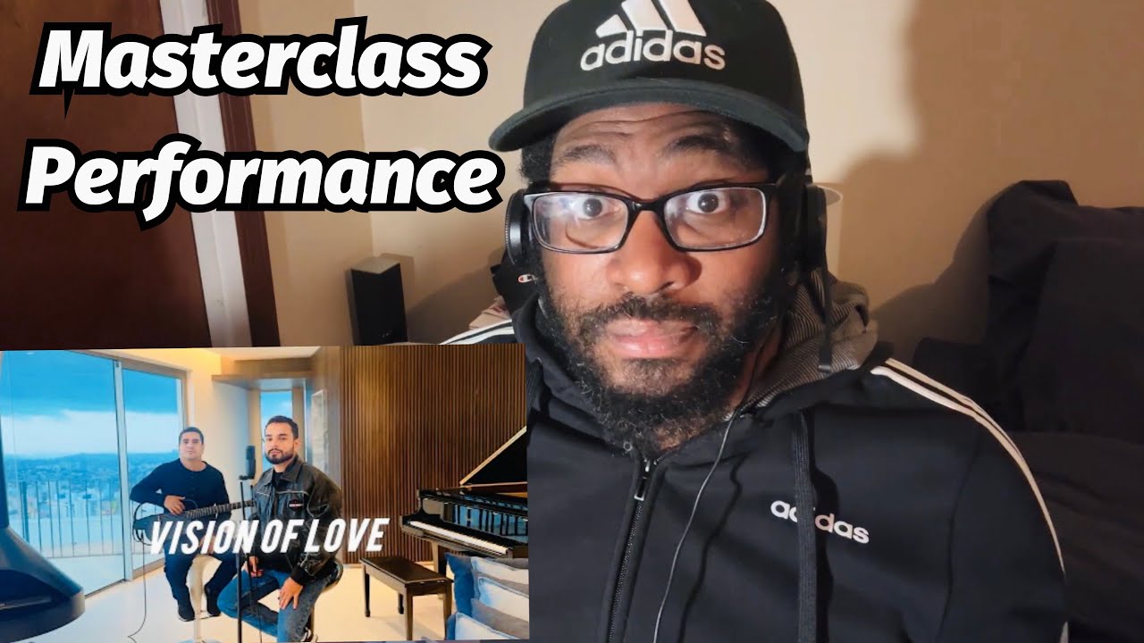 Gabriel Henrique - Vision Of Love (Acoustic Version) REACTION!!!
