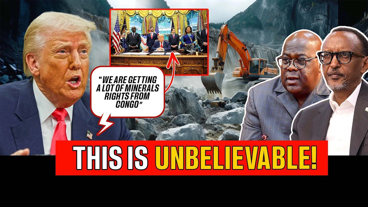 Trump Strikes Peace Between Rwanda & DRC—In Exchange for Minerals. A Win or Loss For Africa?