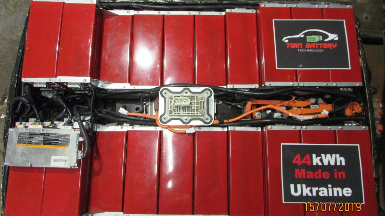 Перепаковка батареи Nissan Leaf на 44кВт.   Tuning battery Nissan Leaf 44kW