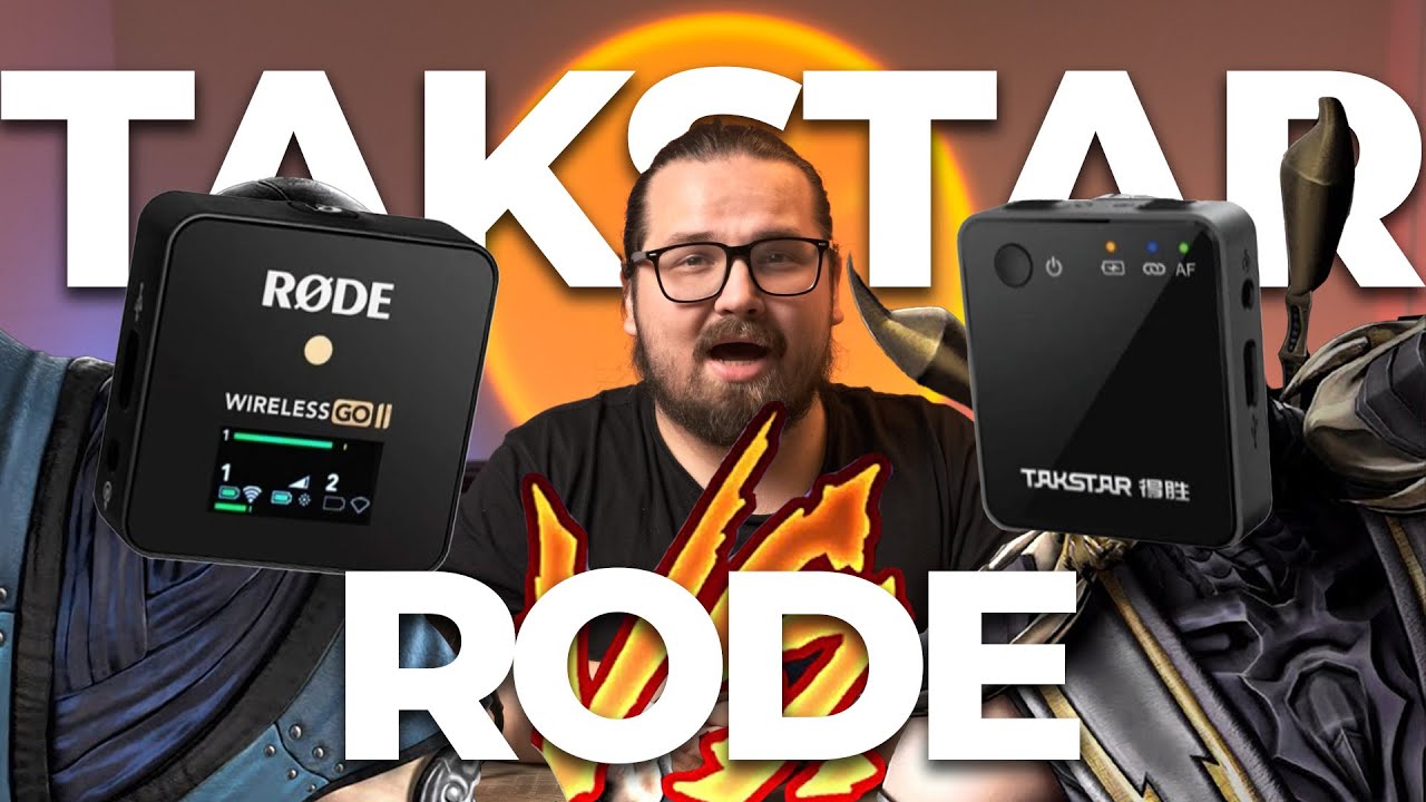 TAKSTAR VS RODE! Порівняння RODE Wireless Go ll та Takstar V1 Dual.