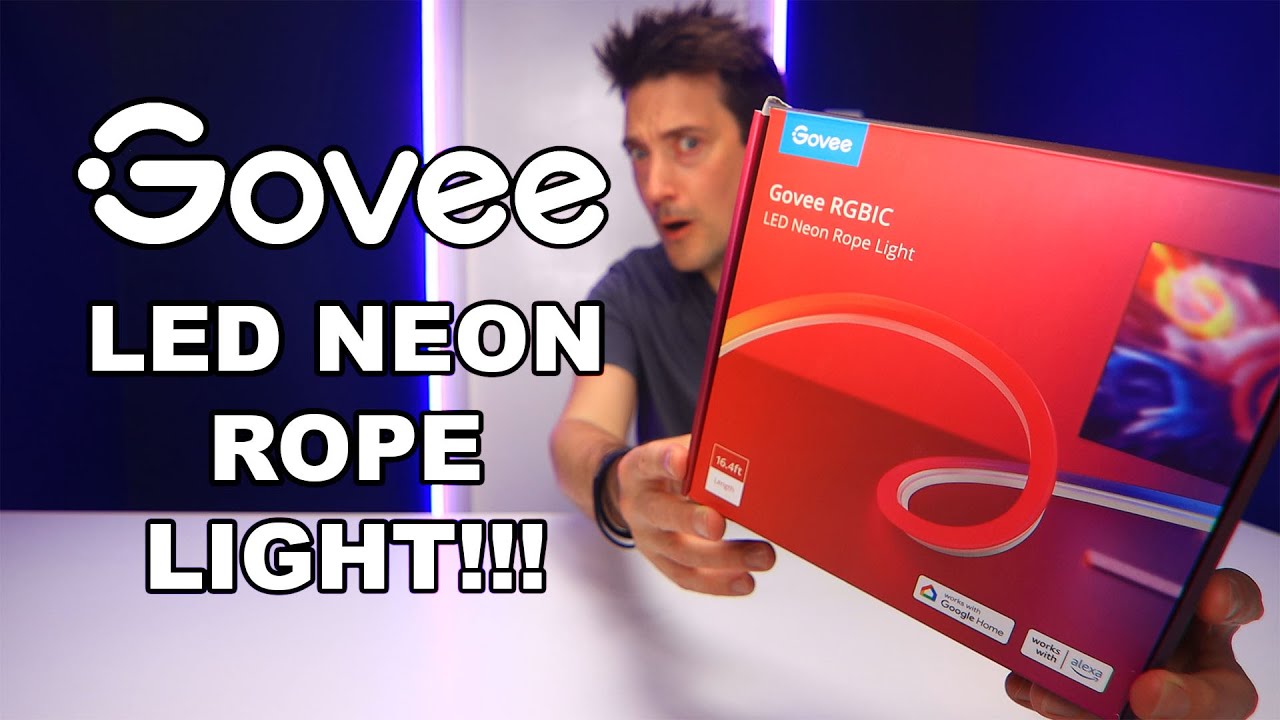 GOVEE Neon Rope Lights Review - The Best RGBIC Upgrade