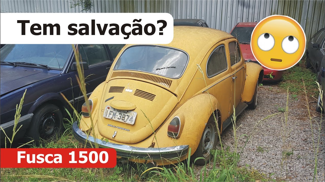 Será que tem salvação? Volkswagen Fusca 1500!