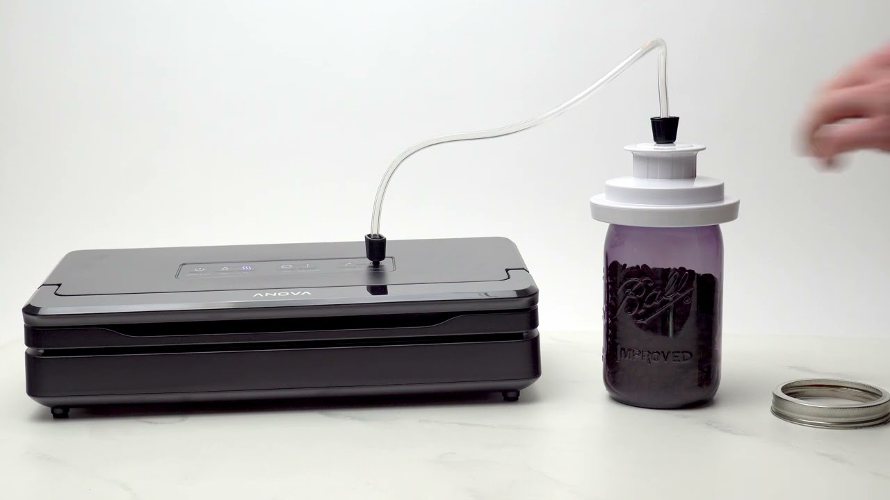 Vacuum seal containers like a pro with the Anova Precision&trade; Vacuum Sealer Pro