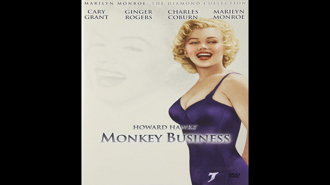 MARILYN MONROE In Monkey Business Trailer (Scifi Romance)