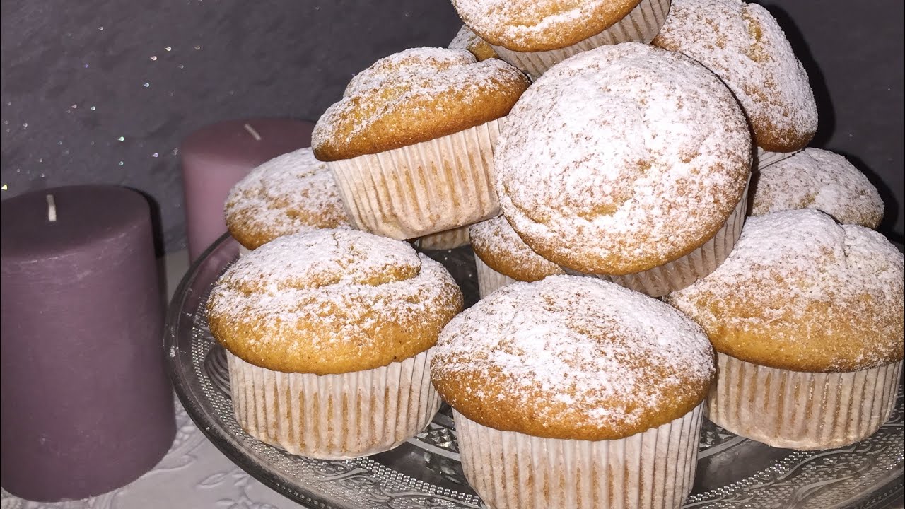 Muffins mit Zimt und Mandeln/So Lecker und Weich unbedingt probieren Die BESTEN überhaupt 👌🏼✨🧁