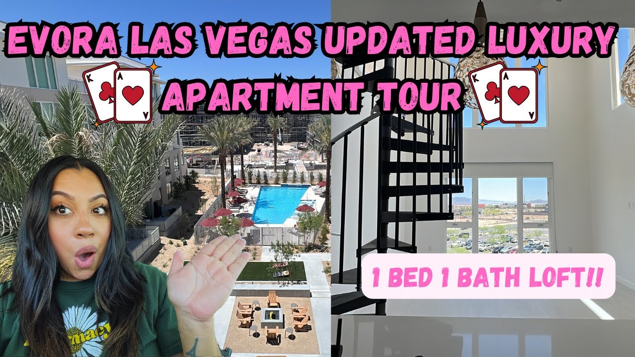 EVORA LAS VEGAS UPDATED LUXURY APARTMENT TOUR #fypシ