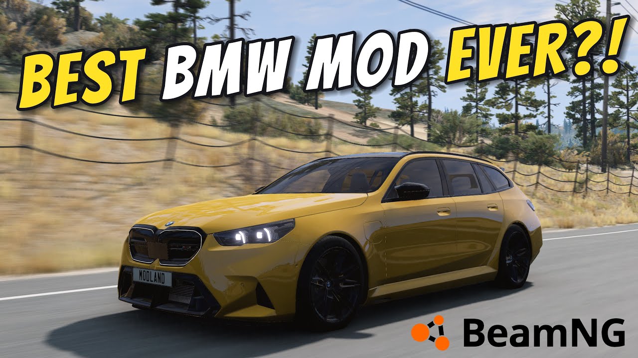 BMW M5 G90 for BeamNG Drive