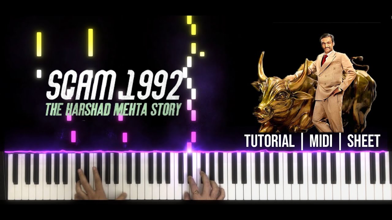 Scam 1992 Theme Song | Piano Tutorial | Cover | MIDI and Sheet Music