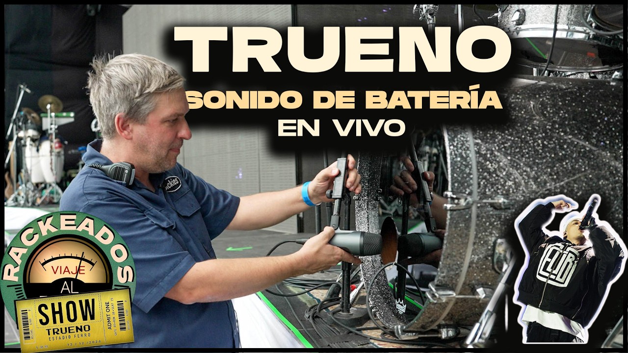 Microfoneo de Batería para Estadios 🏟️ (Sonido PRO) | Trueno en Ferro | Rackeados