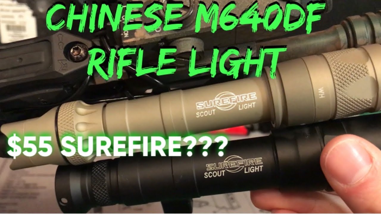 Best Budget Rifle Light! Surefire M640DF Chinese Clone