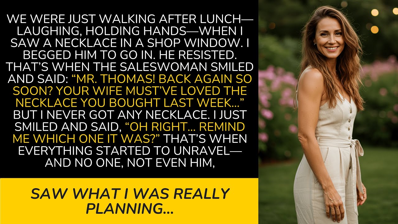 The Saleswoman Said, “She Must’ve Loved The Necklace!” But I Never Got One…