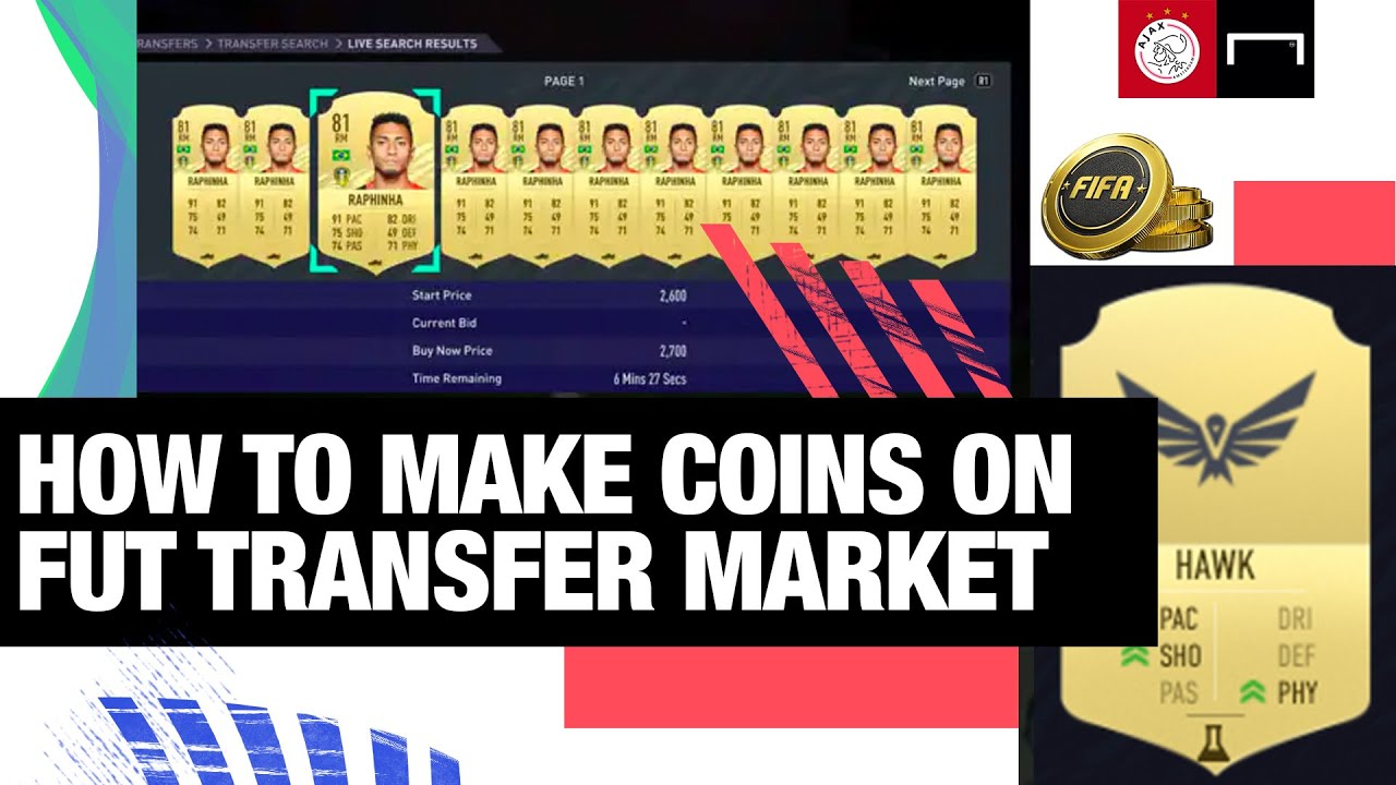 FIFA 21: Top tips on how to make coins on FUT transfer market