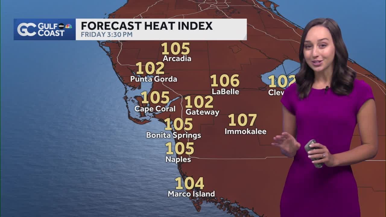 Heat advisory: Record heat possible Friday for the Gulf Coast