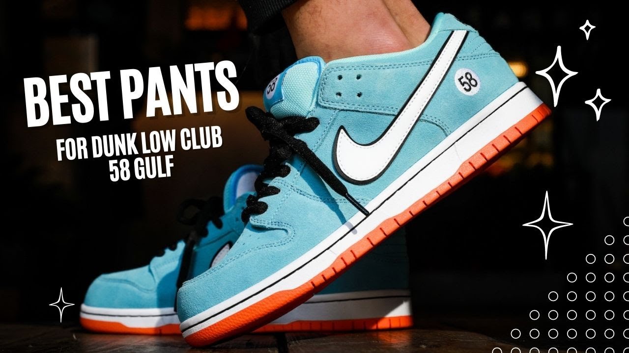 Nik.e Dunk Low Club 58 Gulf Outfit | How to style Dunk Low