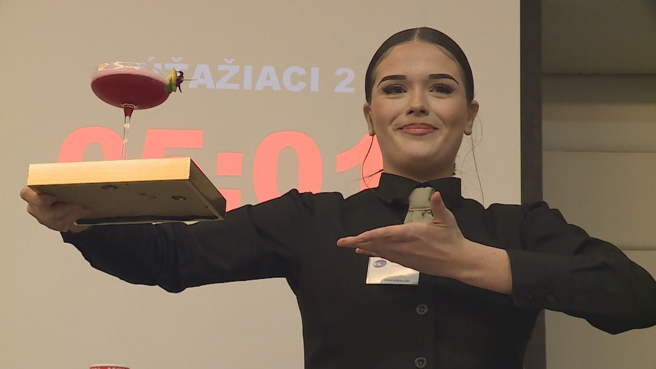 Mladí barmani ukázali techniky svetových barov