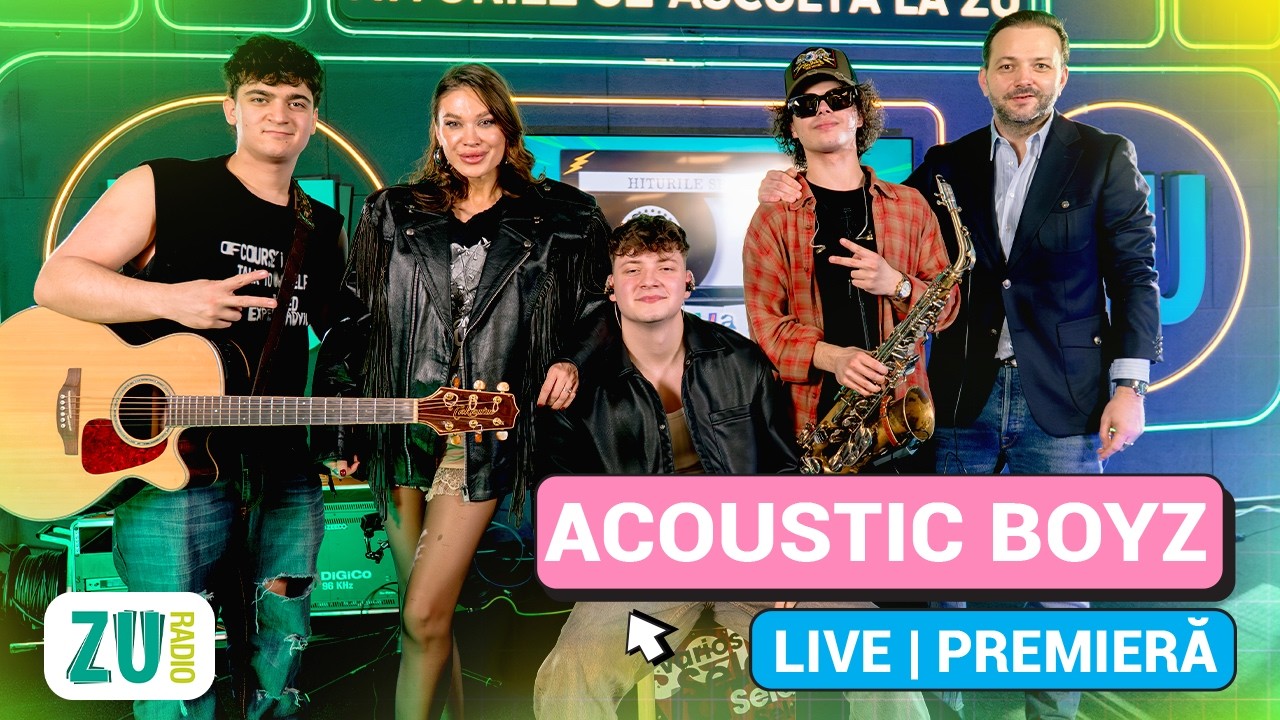 @AcousticBoyz  - Colaj cover-uri #Premieră LIVE la Radio ZU