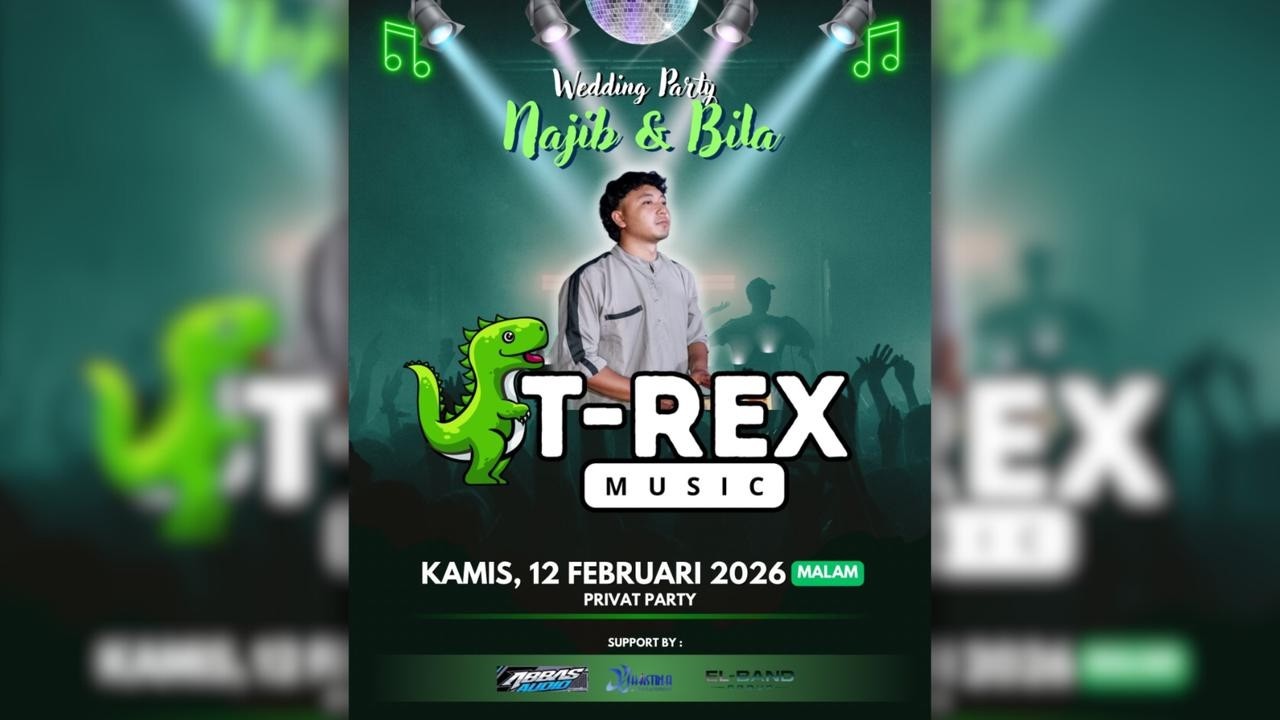 Live T-REX Music Wedding NAJIB & BILA