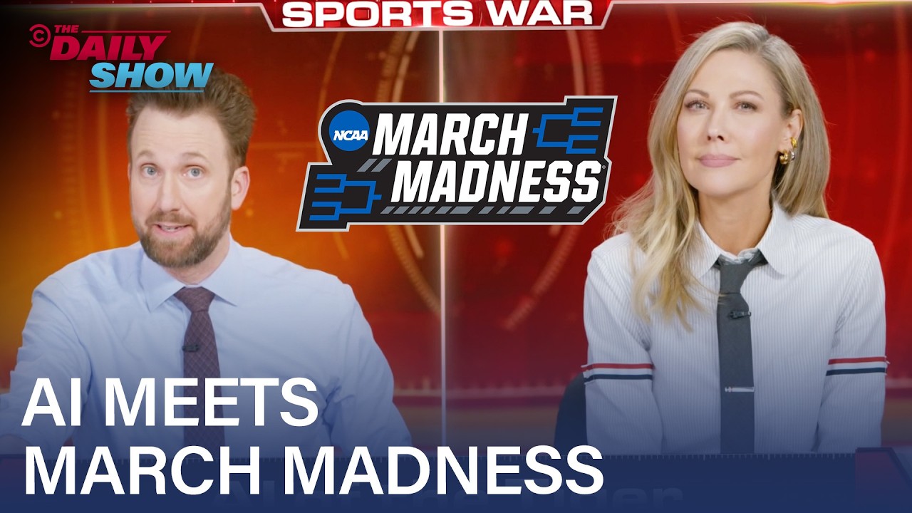 Sports War: March Madness Gets an AI Assist & NBA Cancels Strip Club Celebration | The Daily Show