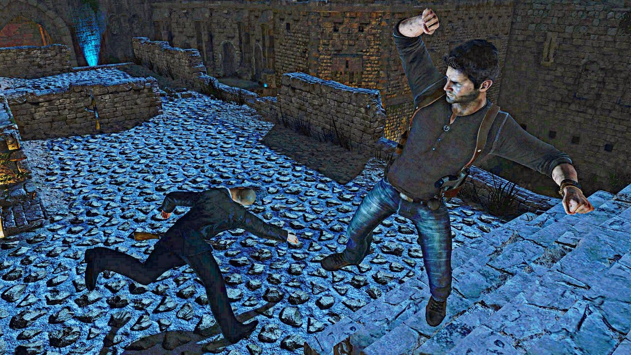 Uncharted 3 Remastered — Aggressive Stealth Kills: Crushing | PS5