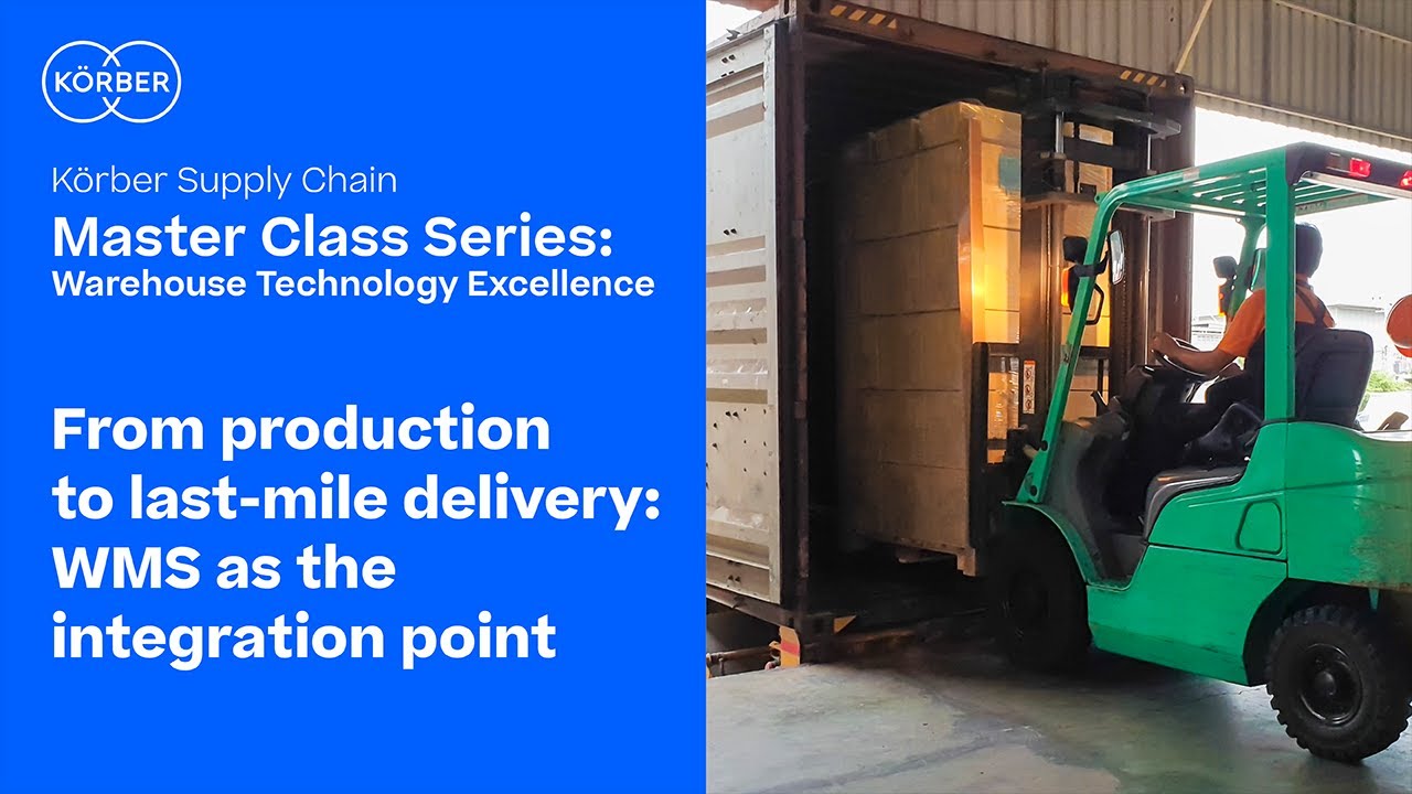 Warehouse Technology Trends: From production to delivery: WMS as the integration point