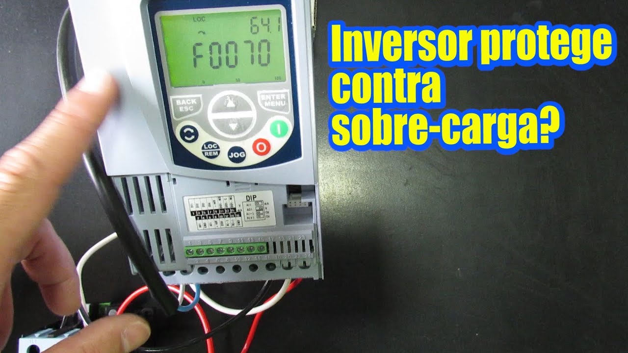 Inversor de frequência protege contra sobre-carga?