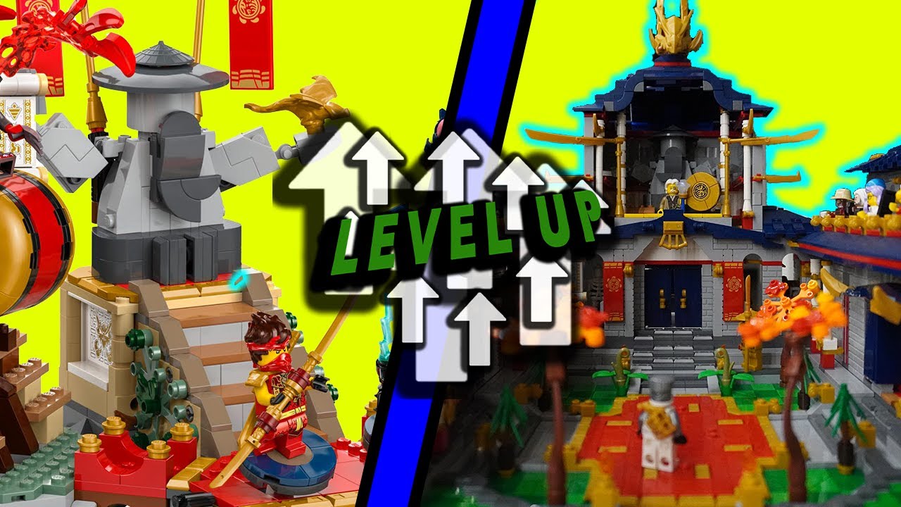 Przebudowałem LEGO Ninjago PO SWOJEMU [LEVEL UP]