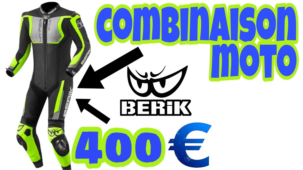 Combinaison moto BERIK à 400 Euro!!!