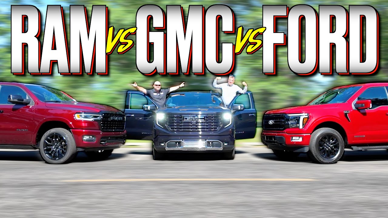 Ford против GM против Ram: кто строит лучший пикап?