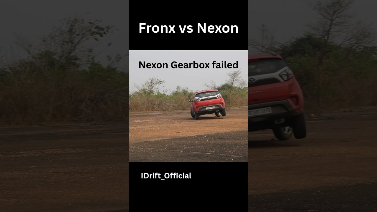 the difference between tata and Maruti- gearbox broken #nexon #maruti