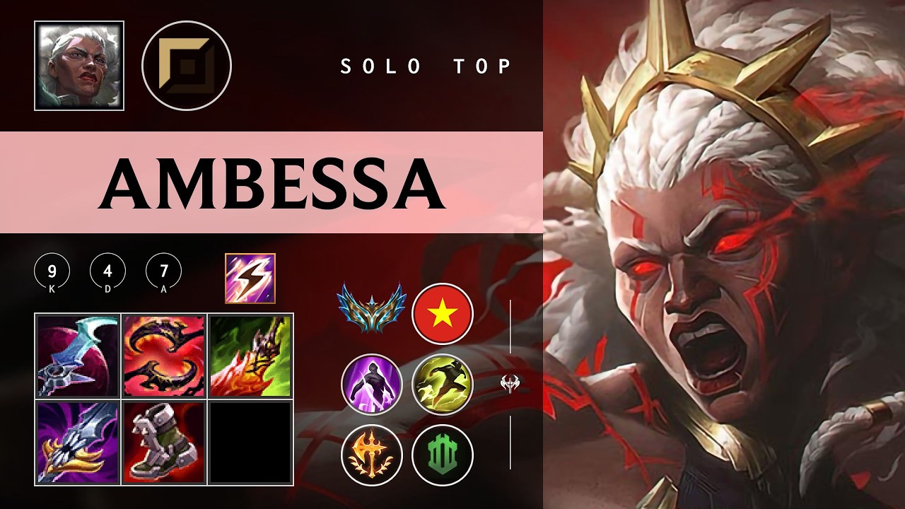 Ambessa Top vs Zaahen - VN Challenger Patch 26.05
