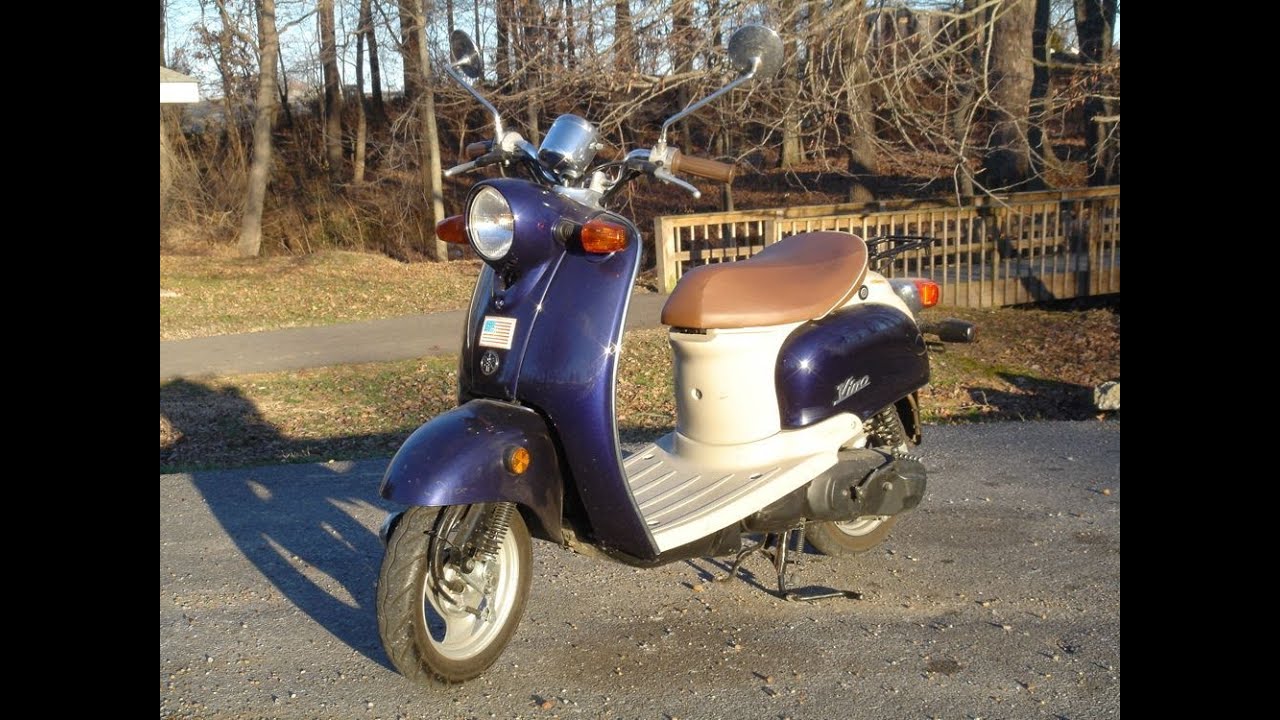 2002 Yamaha Vino Scooter Tour, Engine Startup & Exhaust
